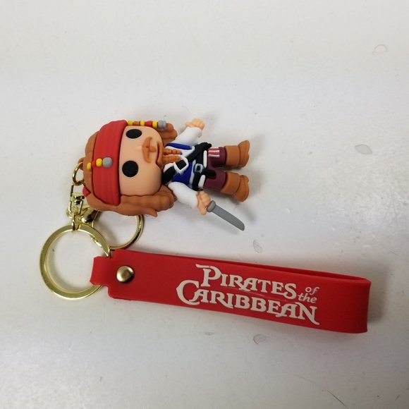 Disney Pirates of the Caribbean Key Holder - Red and Gold - Picture 8 of 8